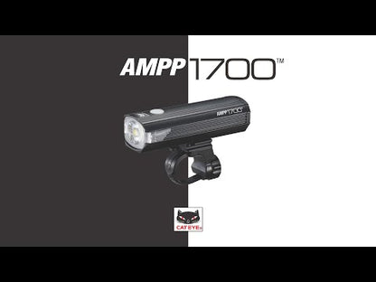 LUZ DELANTERA CATEYE AMPP1700 | 1700 LÚMENES | RECARGABLE USB-C PARA CICLISMO