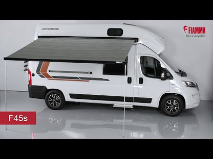 TOLDO DE PARED FIAMMA F45S | PREMIUM | AUTOCARAVANAS Y CAMPER | TITANIO-GRIS REAL