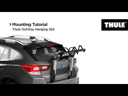 PORTABICICLETAS DE MALETERO THULE OUTWAY HANGING 2 BICIS| CABLES DE ACERO